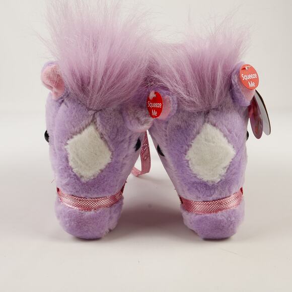 Lot of 2 Aurora Giddy Up Friends Purple Horse 36'' Riding Stick 2024 - Picture 5 of 13